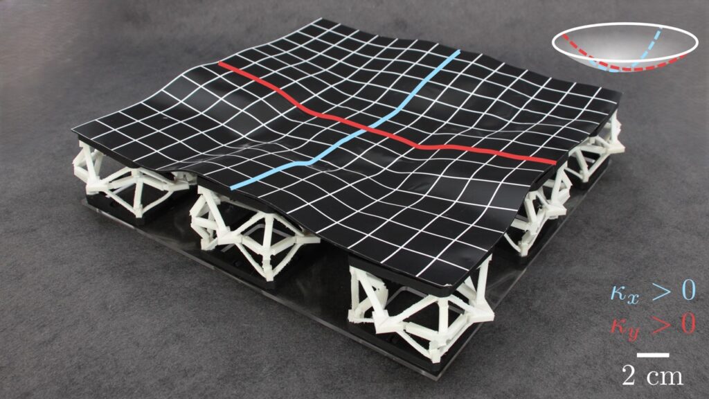 sandwich panel with tunable properties close up